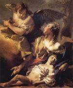Hagar and Ismael in the Widerness Giovanni Battista Tiepolo
